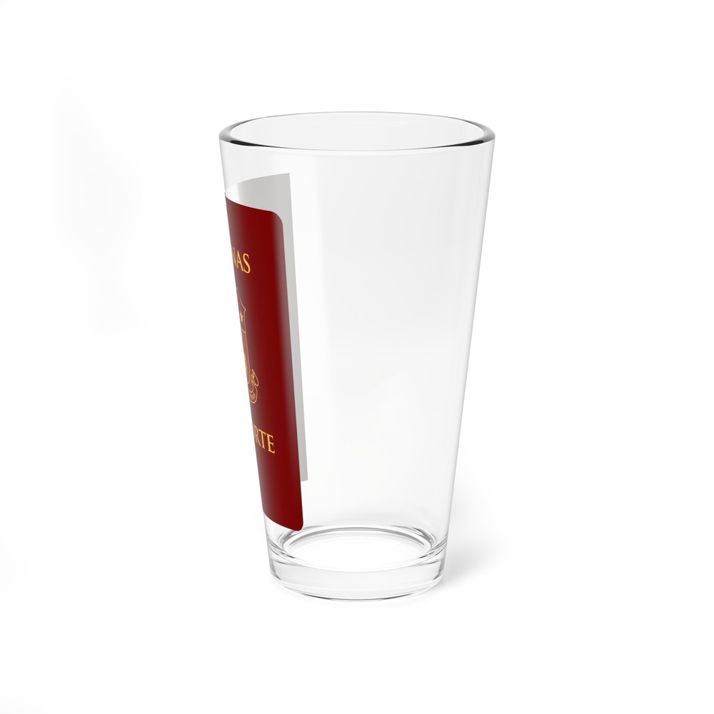 Regular Philippine Passport - Pint Glass 16oz