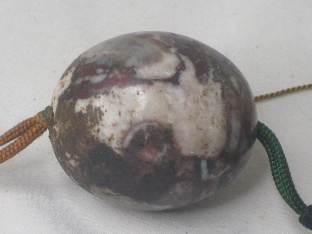 unique vintage polished stone gemstone natural detailed pull tassel