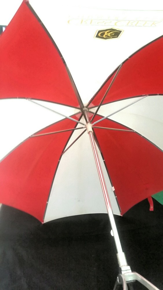 Golf Umbrella w/ Leather Seat