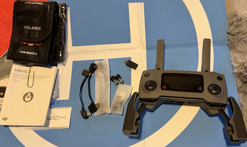 DJI Mavic Drone Hasselblad Camera Remote Control Kit With Extra Batteries