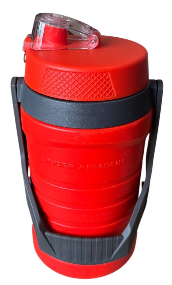 Under Armour Red 64oz Thermos Great Pre-Owned Condition