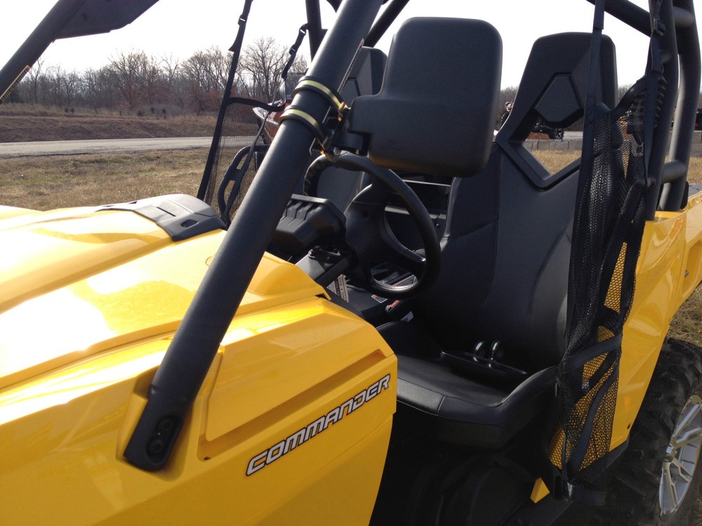 Side View Mirror Set for Can Am Commander UTV, Heavy Duty, Large Size