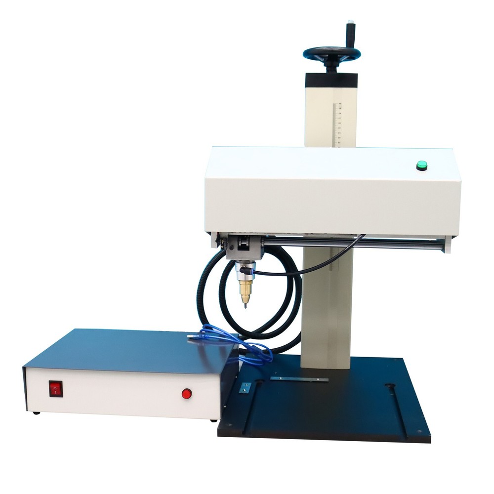 110V Pneumatic Marking Machine Dot Peen for Surface Marking+Extra Rotation Axis