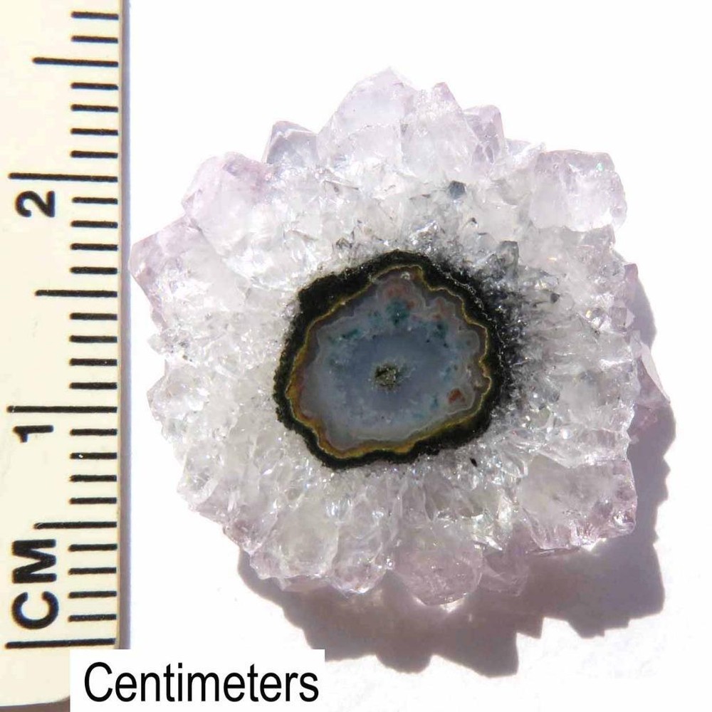 Stalactite Flower Slice Polished Both Sides E94