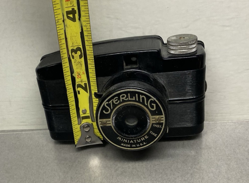 Vintage Sterling Miniature Camera