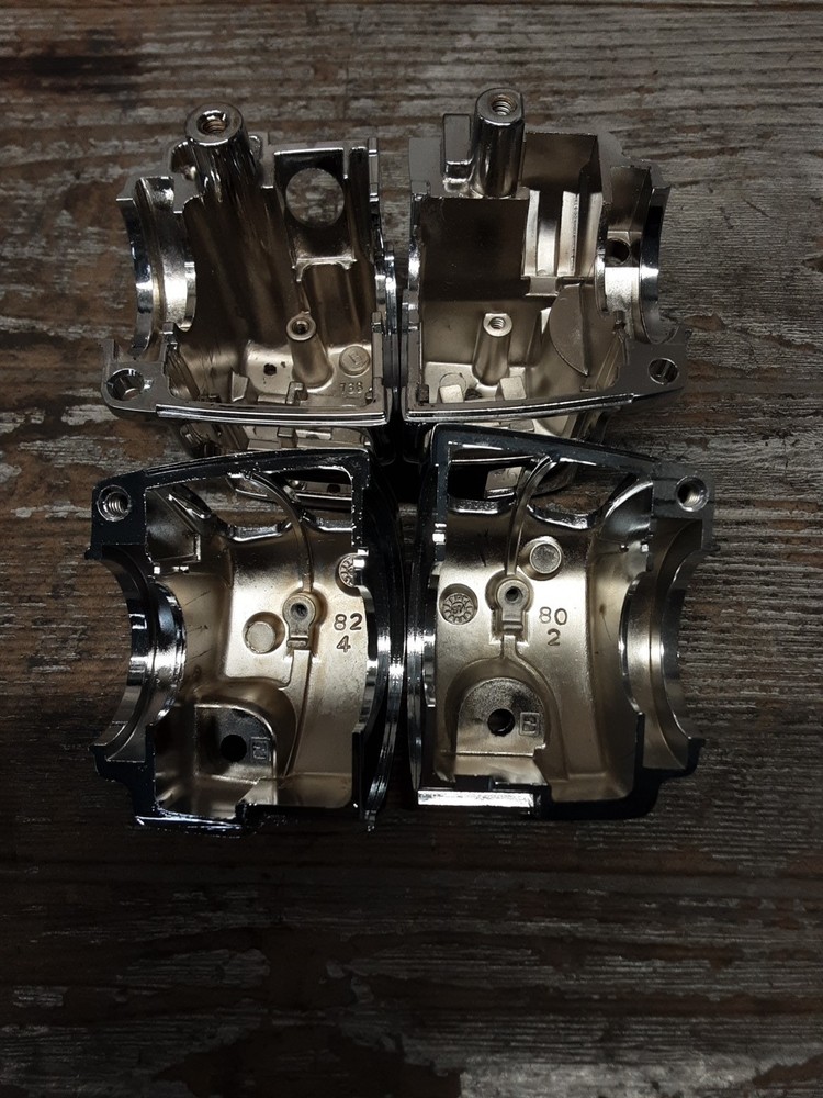 Harley Davidson Front Left Right Hand Control Switch Pack Covers Chrome