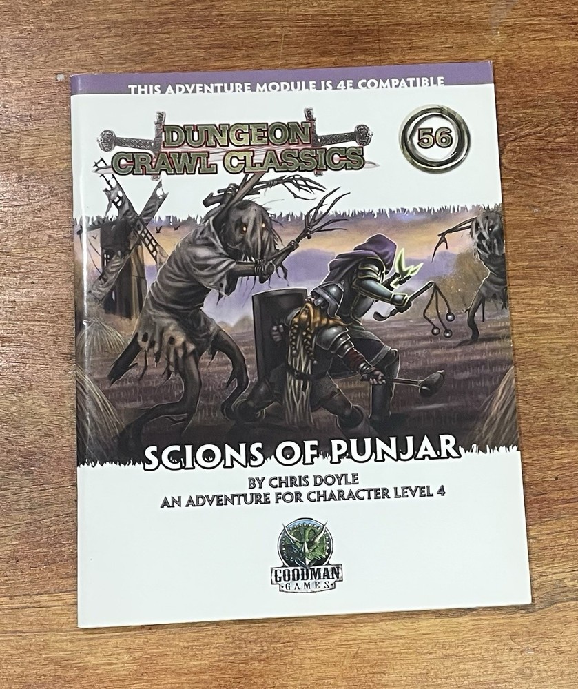 DUNGEON CRAWL CLASSICS #56:  SCIONS OF PUNJAR