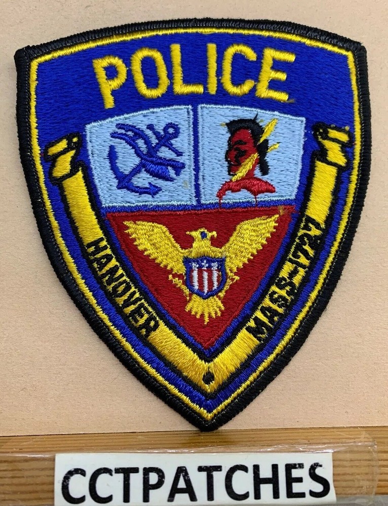 HANOVER, MASSACHUSETTS POLICE SHOULDER PATCH MA