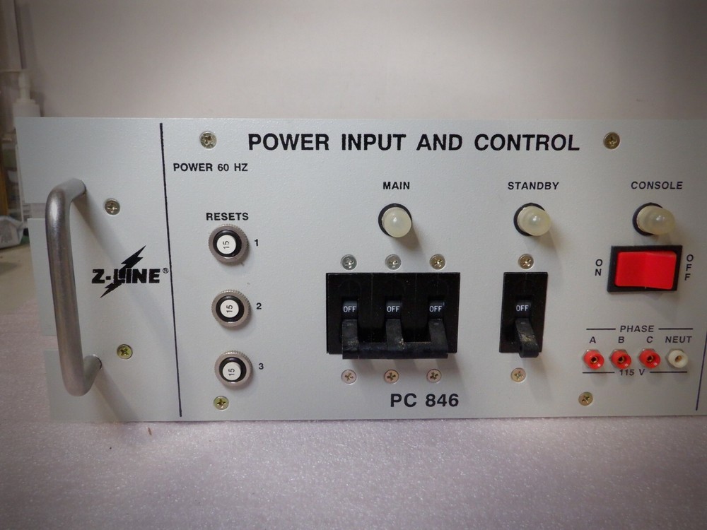 PULIZZI PC 846 POWER INPUT AND CONTROL