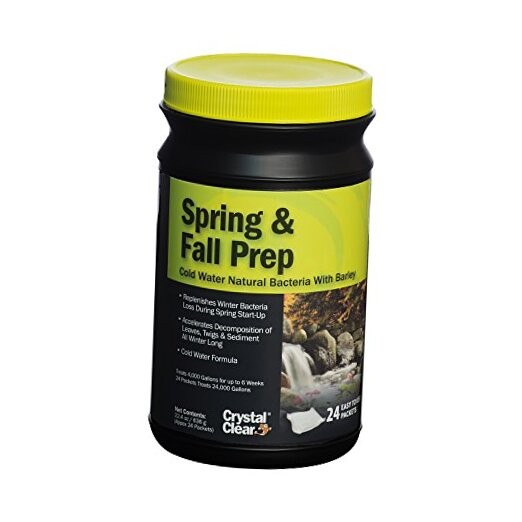 Spring & Fall Prep - Cold Water Natural Bacteria with Barley - 24 Packets