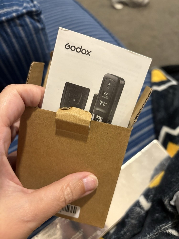 US Godox CTR-16 Wireless Studio Flash Receiver for Universal Hot Shoe Camera