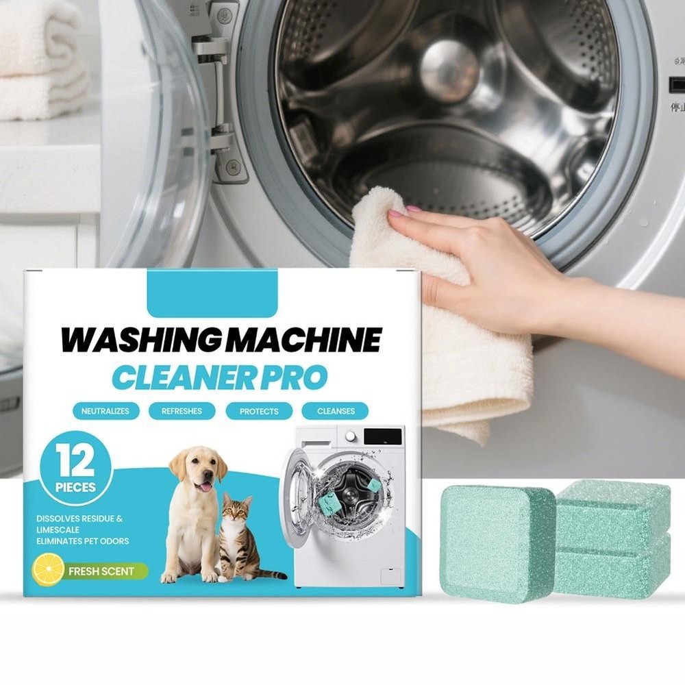Washing Machine Cleaner Pro Deep Cleaning Tablets Efficient SOG