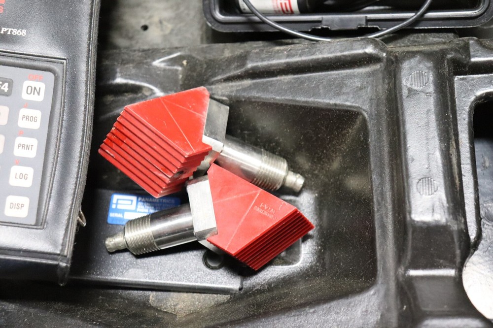 Panametrics Transport PT868 Portable Flowmeter + transducers WORKING