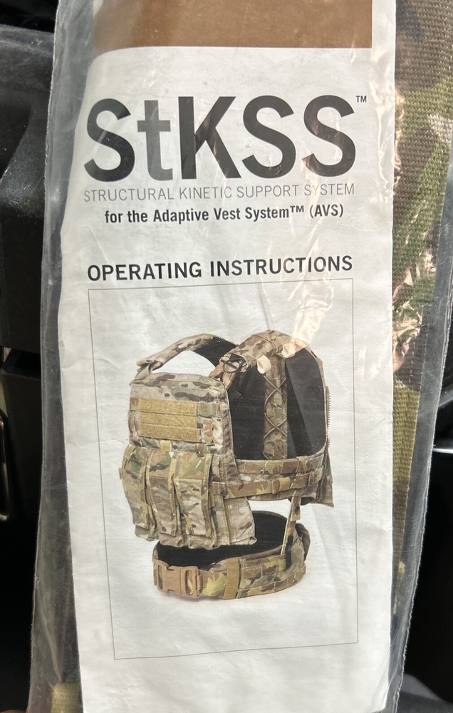 Crye Precision StKSS Structural Kinetic Support System for AVS X-Large MULTICAM
