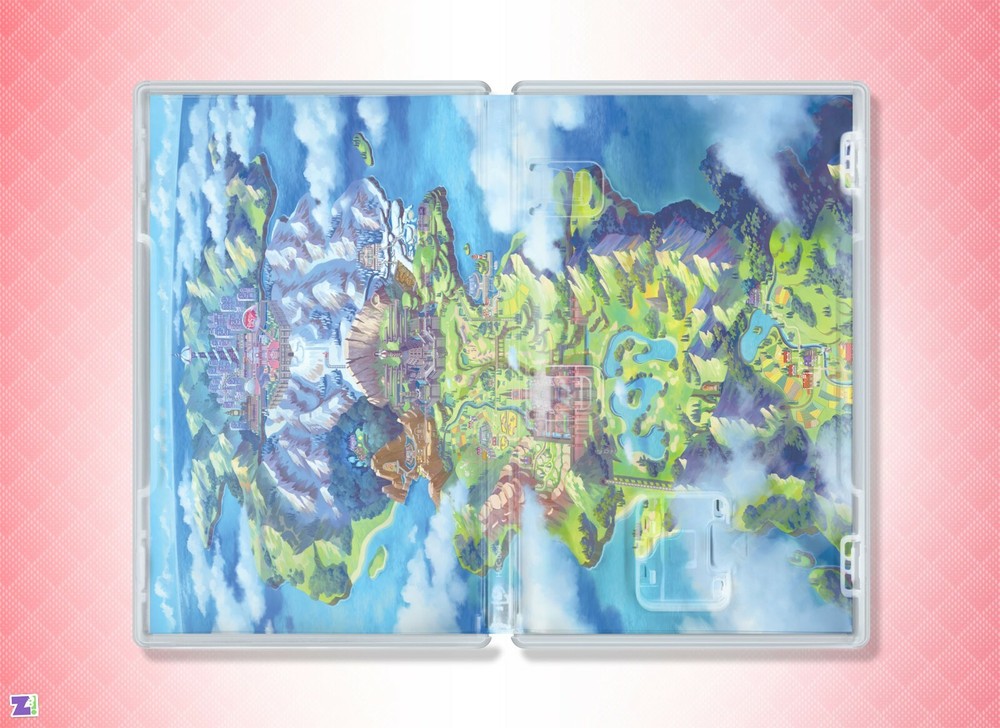 Pokémon Shield: Cover Art Replacement Insert & Case, Nintendo Switch