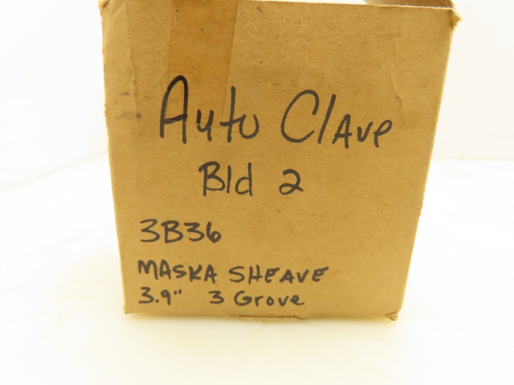 Maska 3B36 Sheave 3 Groove 3.9"