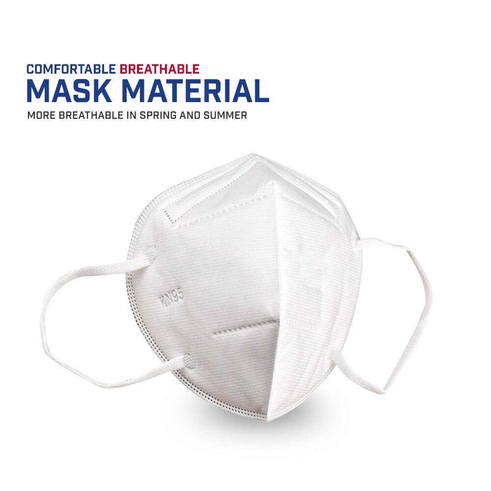50 Pcs  KN95 Face Mask 5 Layer Disposable Mask