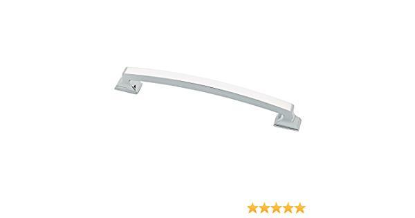 (5 Pack) 6-5/16  inch Classic Edge Pull Polished Chrome