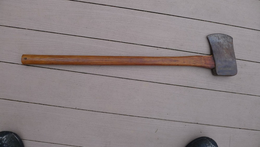 1930'S CRAFTSMAN AXE, RARE LOGO