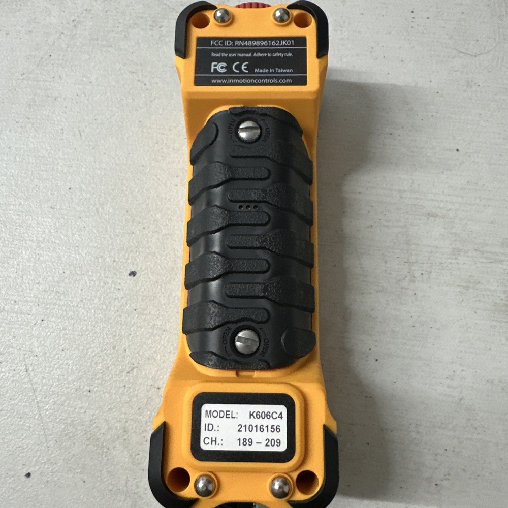 INMOTION Controls K606+ Replacement Transmitter 6 Button, 2 Speed - NEW!