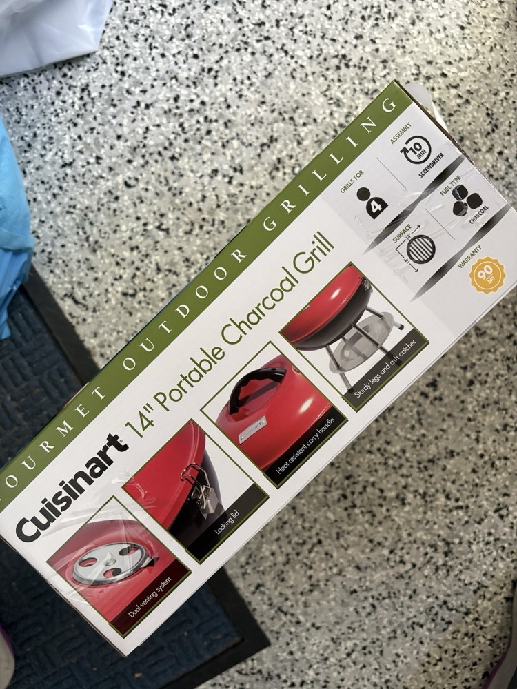 Cuisinart 14" Portable Charcoal Grill