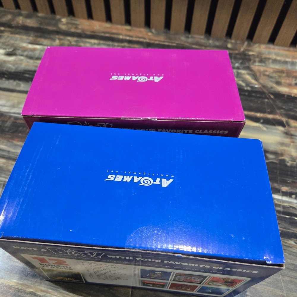 New Unopened Atari Flashback Blast Consoles Set Of 2 As Shown