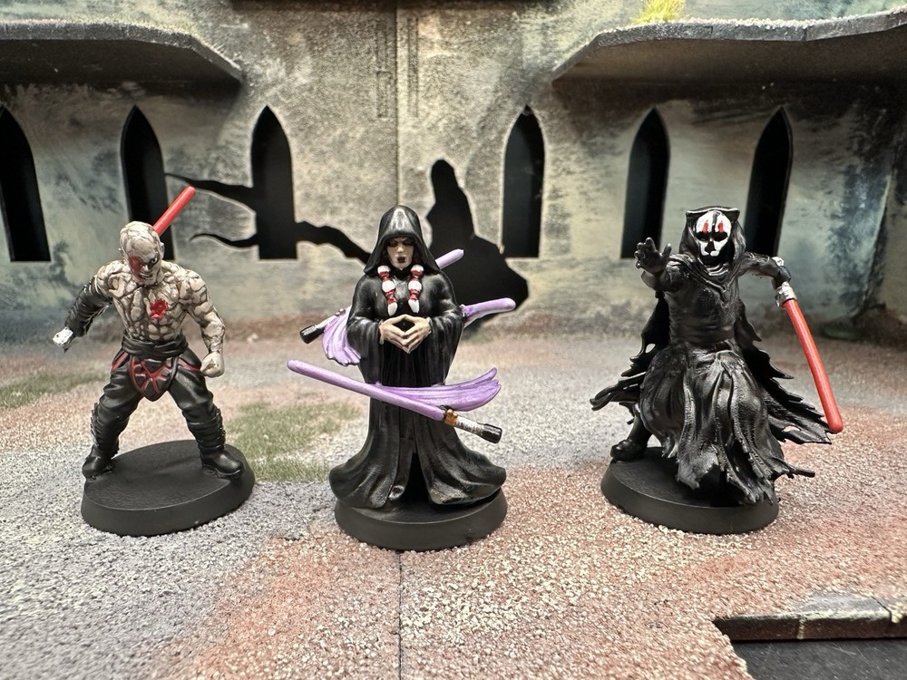 star wars legion Painted Lot Sith triumvirate Printed