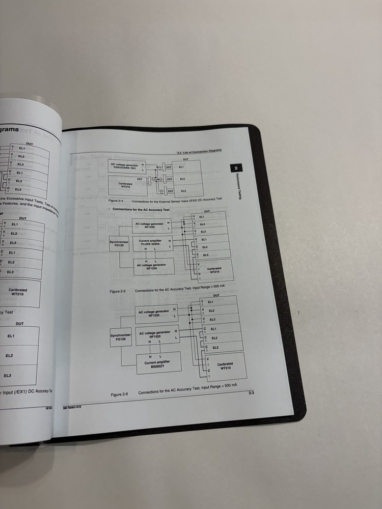 Yokogawa WT210 / WT230 Digital Power Meter User Spec. Sheet Manual Instruction