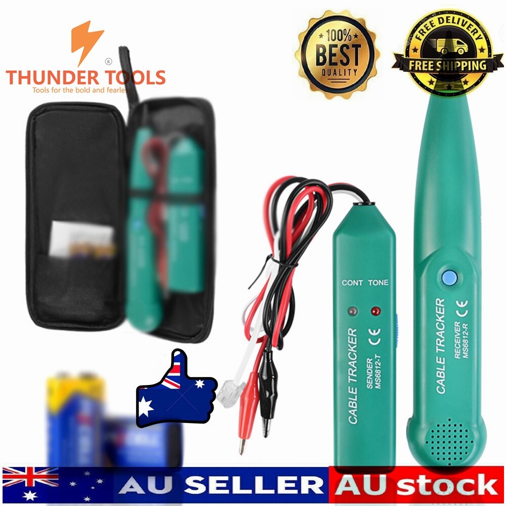 Thunder Tools MS6812 AntiInterference Cable Tester LAN Network Line Finder