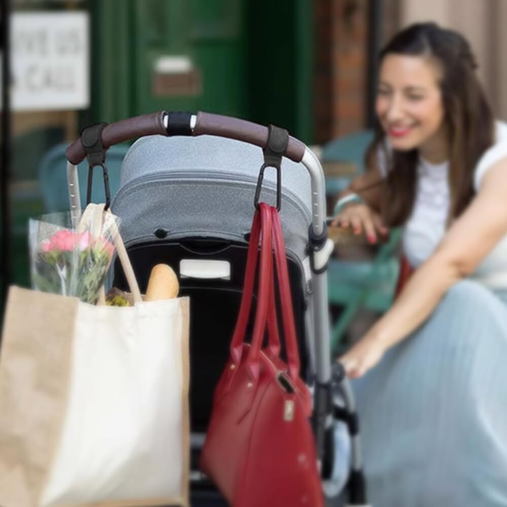 2PCS Stroller Hook Accessories Multipurpose Stroller Bag Hook Award Winning L...
