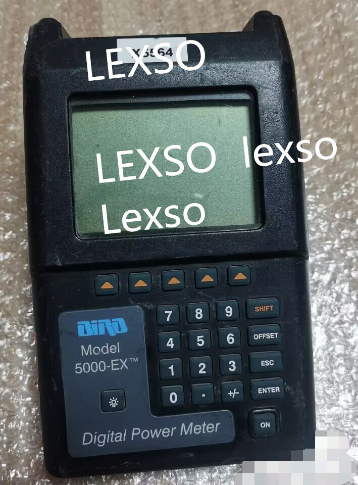BIRD 5000-EX DIGITAL RF POWER METER NO SENSOR NO CORD 5000ex