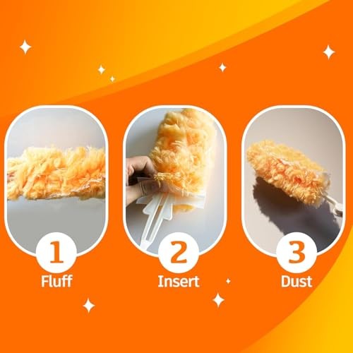 Multi Surface Duster Refills, 360-Degree Heavy Duty, 100 Count, Compatible