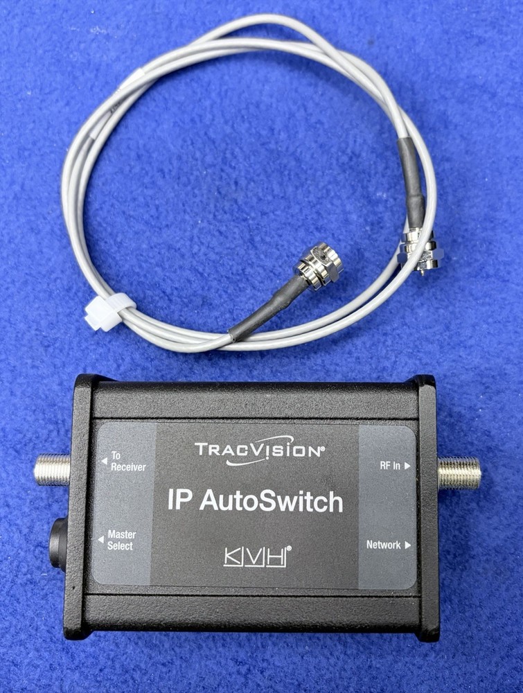 KVH TracVision IP Autoswitch 02-1911, As-is, Untested