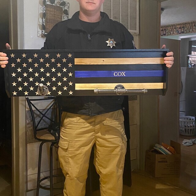 Police Gear Rack, Duty Rack, Police Caddy