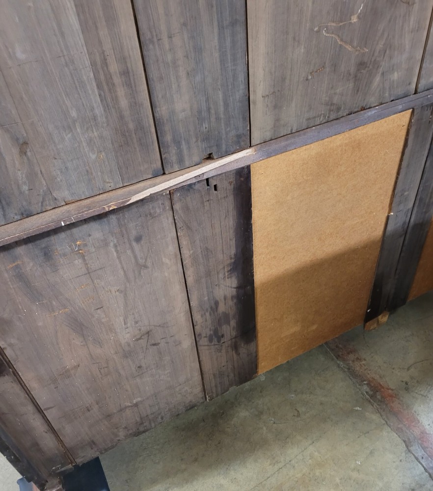 EXCEPTIONAL AMERICAN VICTORIAN WALNUT AND BURL BOOKCASE