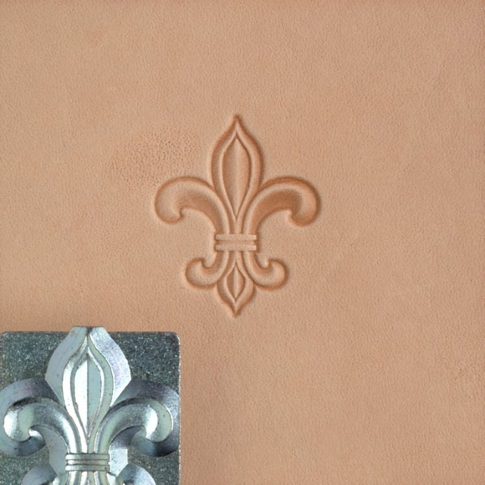 Fleur-De-Lis 3D Stamp 8613-00 by Tandy Leather