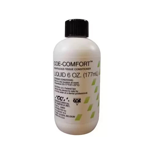 GC Coe-Soft - 6 oz. Liquid. Soft Denture Reline Material, Self-Cure