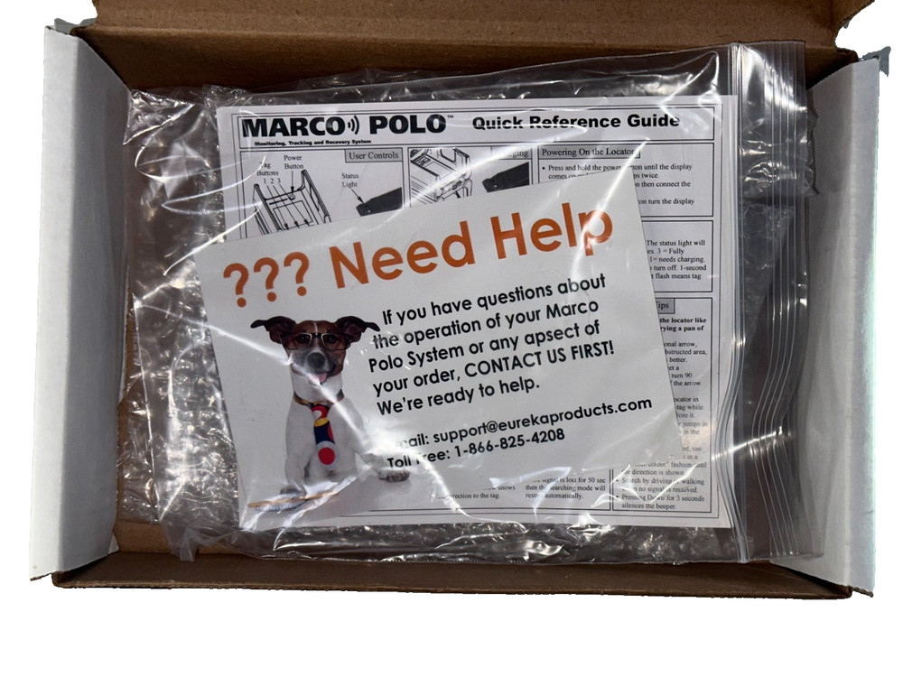 Marco Polo Advanced RC Drone Tracker Recovery System - 2 Handhelds + 1 Tag