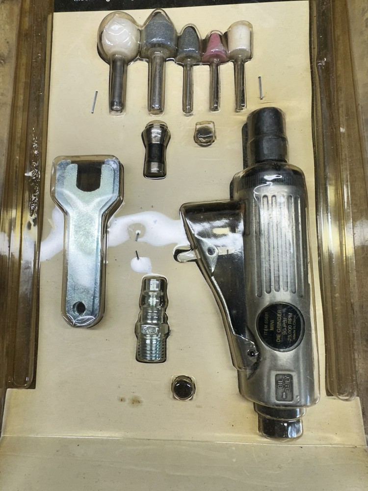 Central Pneumatic Mini Die Grinder Kit