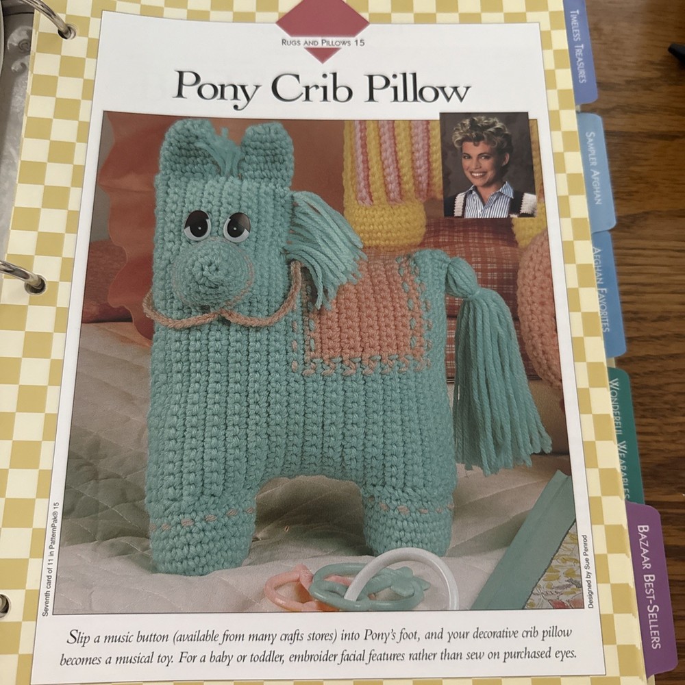 CROCHET ~ “Rugs and Pillows” ~ 10 PATTERNS ONLY~