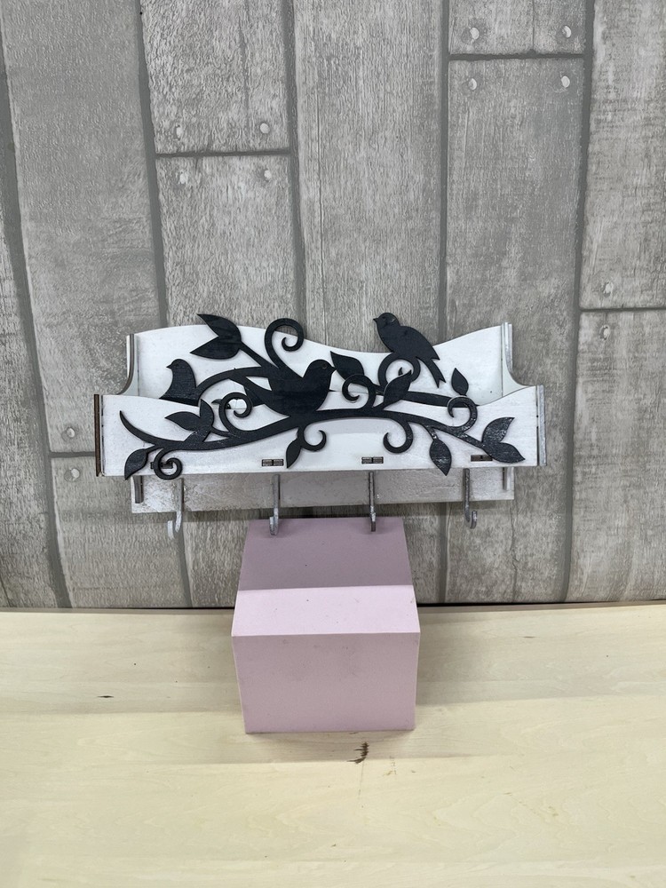Wall Mounted Key Holder Birds