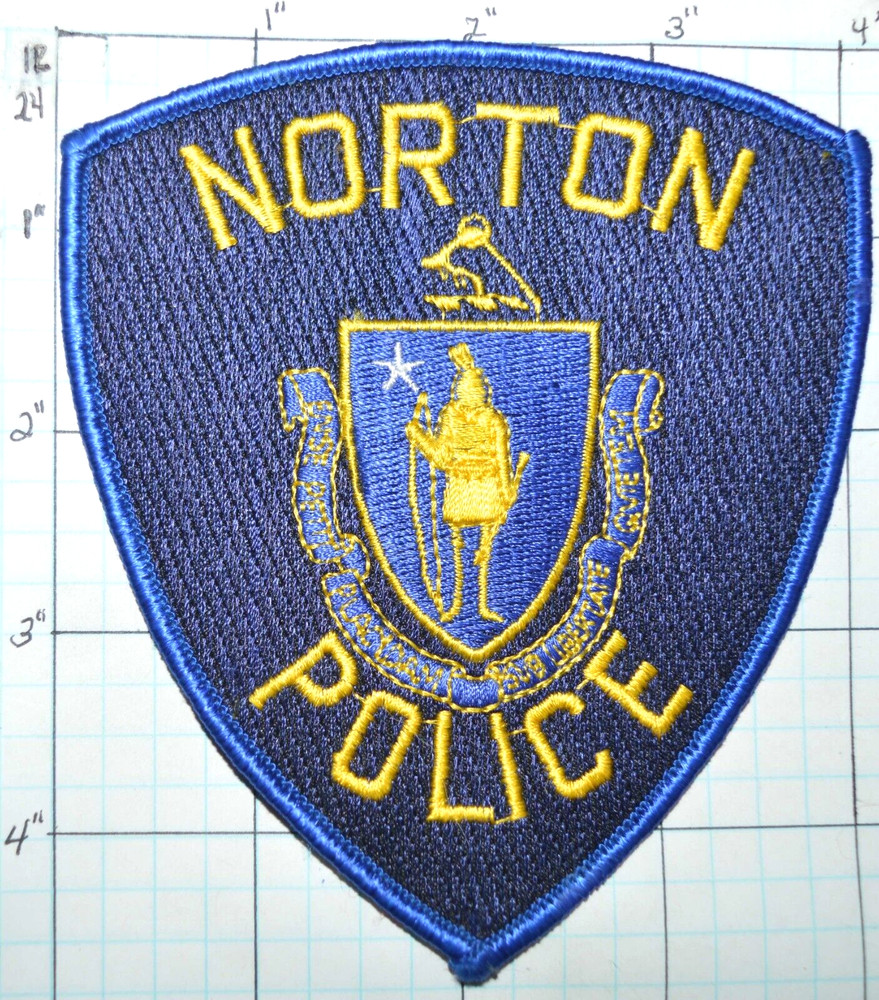 MASSACHUSETTS, NORTON POLICE DEPT VINTAGE PATCH