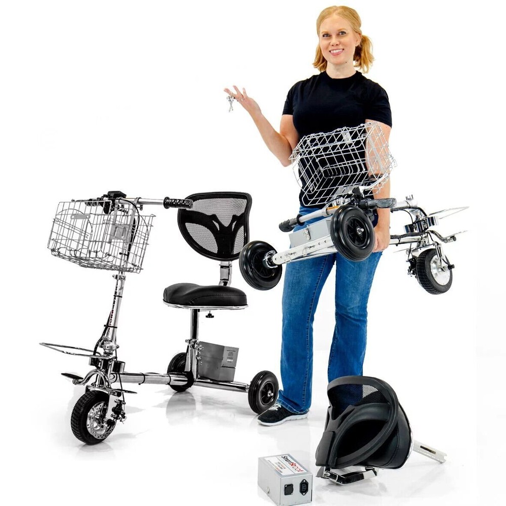 SmartScoot Lightweight Foldable Travel Mobility Scooter
