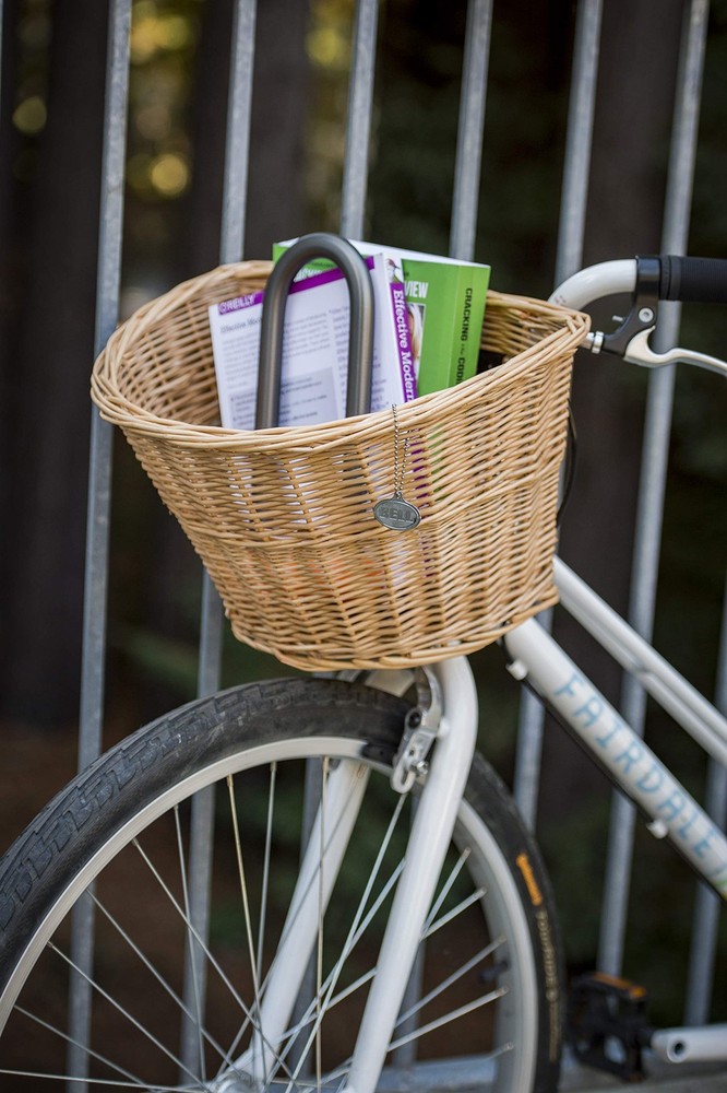BELL Tote 400 Wicker Handlebar Basket, One Size, 400 -