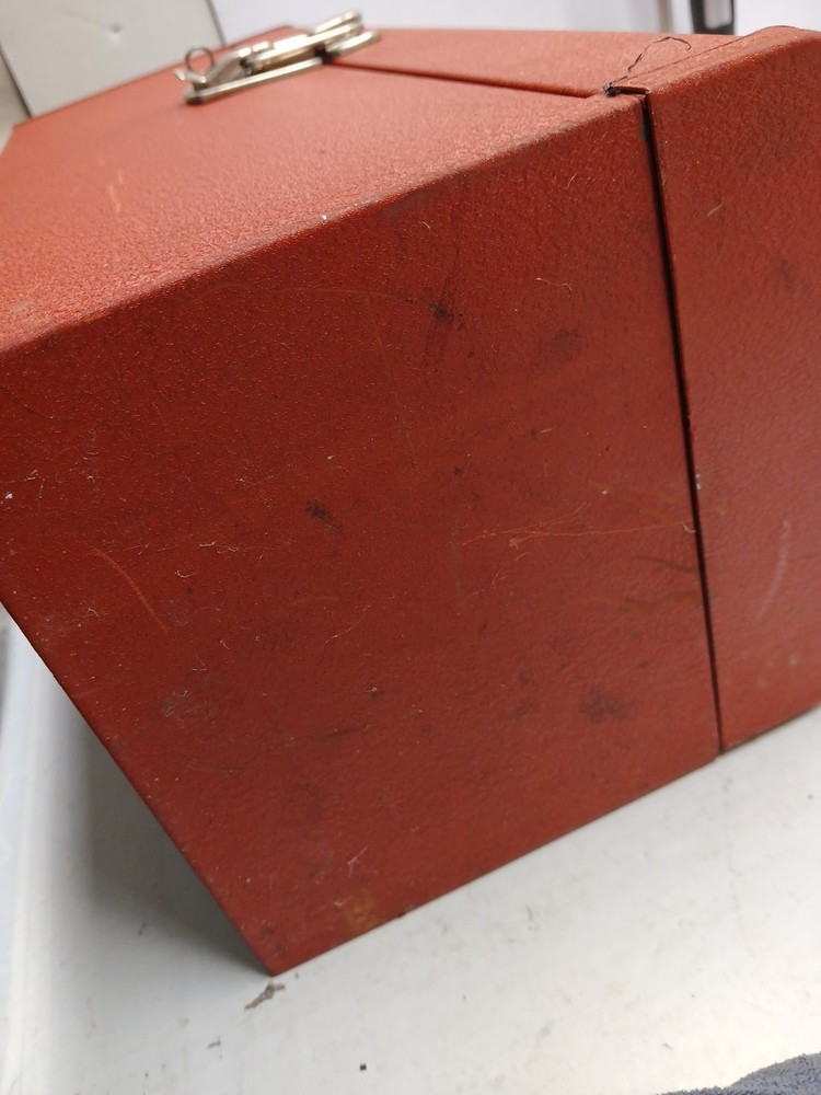 Vintage Kennedy Red Tool boxe No Rust Extremely Rare Condition