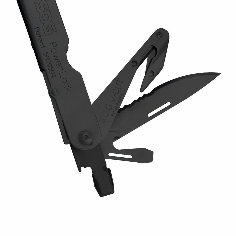 SOG Powerlock V-Cutter- Multi-Tool Pocket Utility Tool Set with 18 Specialty