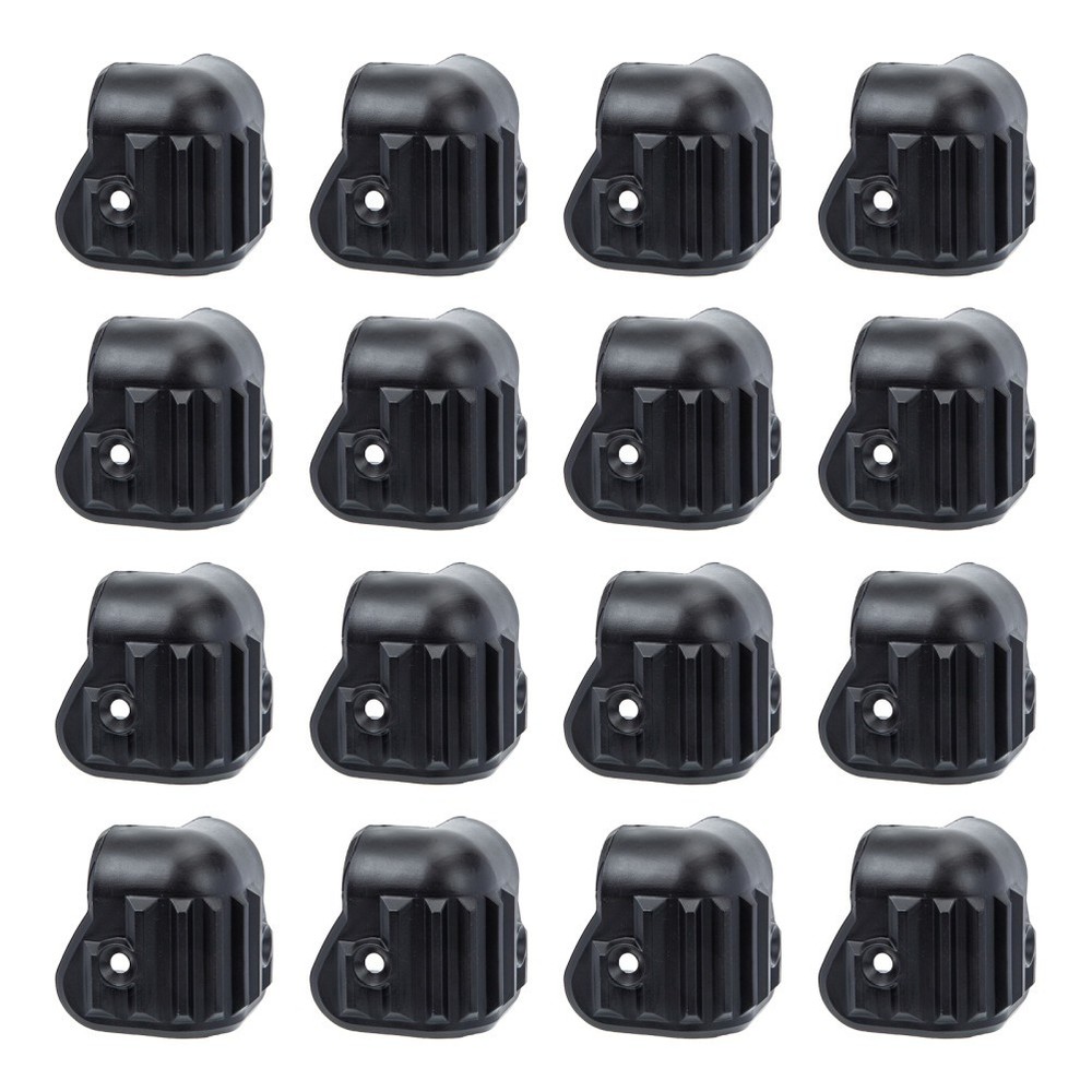 Speaker Corner Protectors 16Pcs Black for Collision Prevention