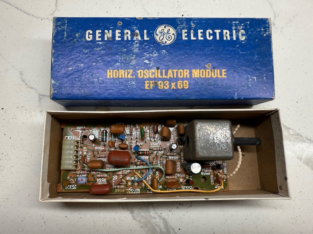 Vintage GE General Electric TV Modules And More - EP93 - READ DESCRIPTION