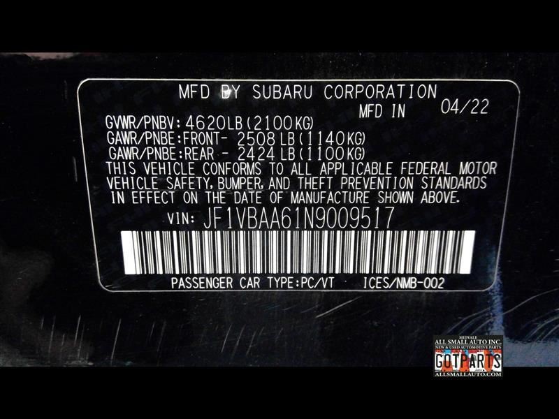 WRX 2022 Camera/Projector 192165