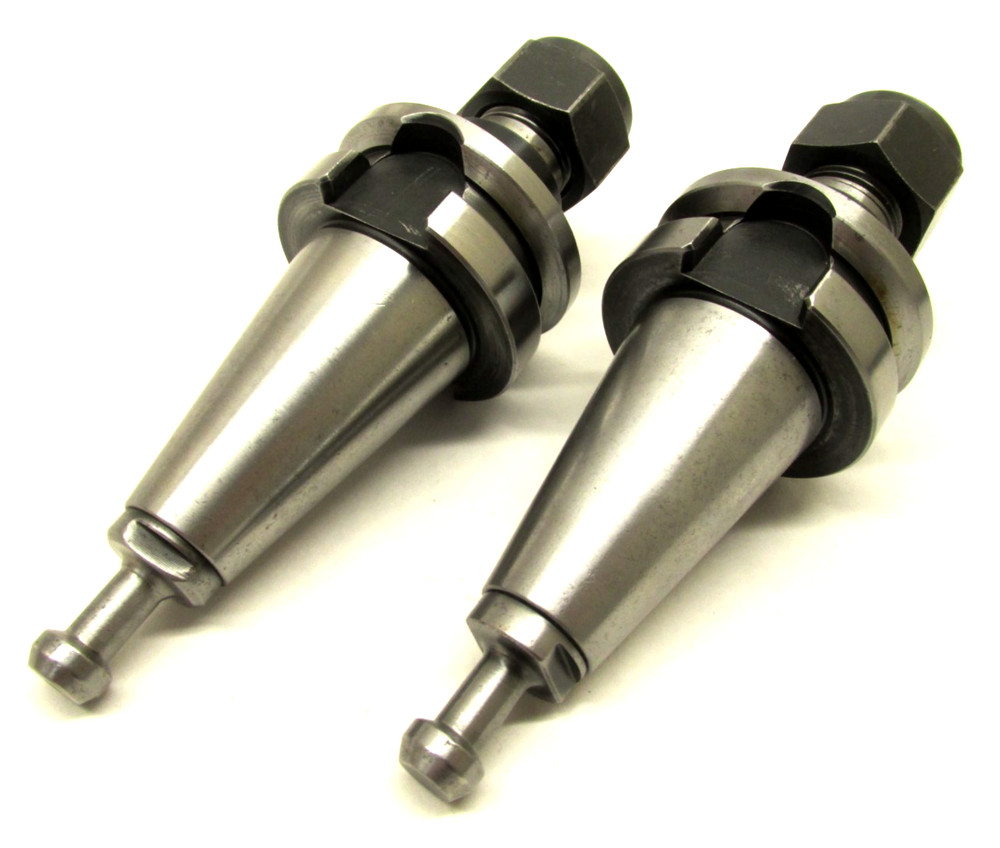 2 DA200 COLLET CHUCK TOOL HOLDERS w/ BT30 SHANKS